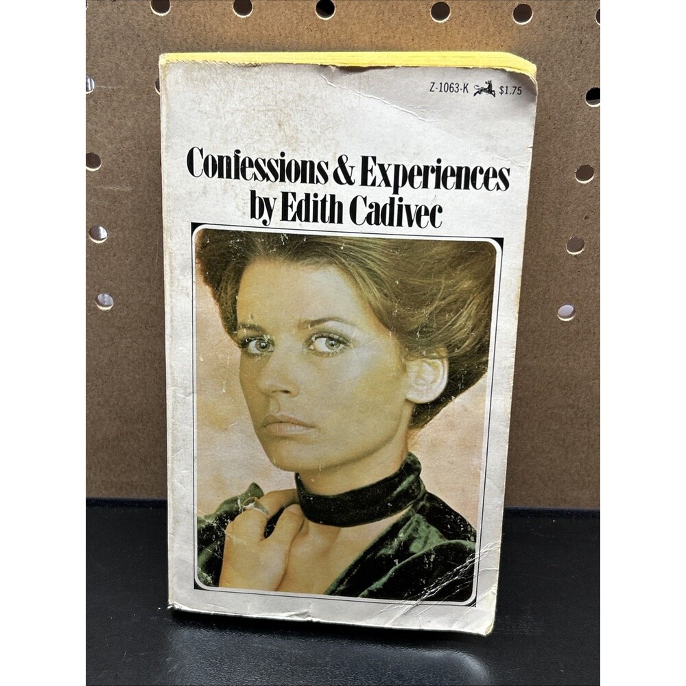 Confessions & Experiences by Edith Cadivee 1971 First Edition Paperback Rare